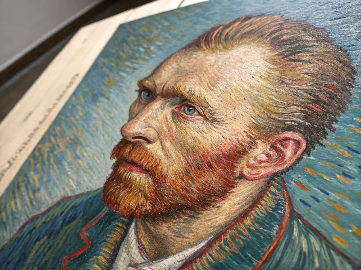 A photograph of a meticulously restored 17th-century painting displayed in a gallery, highlighting the dedication of AIX EN OEUVRES to preserving artistic heritage.